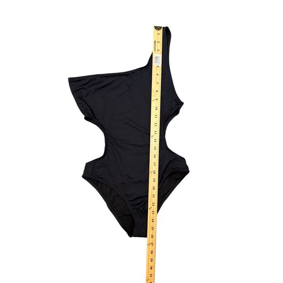 Brand New Frederick's of Hollywood Women's Size Large Black One Piece Body Suit - Picture 5 of 8